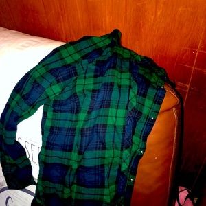 Never worn plaid shirt
